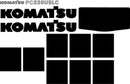 Komatsu PC228US LC-2 Decal Set