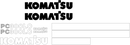Komatsu PC300 LC-5 Decal Set