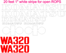 Komatsu WA320-1 Decal Set