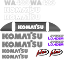 Komatsu WA420-3 Decal Set