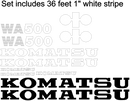 Komatsu WA500-1 Decal Set
