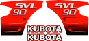 Kubota SVL90 Decal Set
