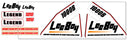 Leeboy 1000B  Decal Set