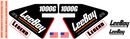 Leeboy 1000G  Decal Set