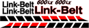 Linkbelt 600 LX MH Decal Set