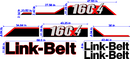 Linkbelt 160 X4 Decal Set