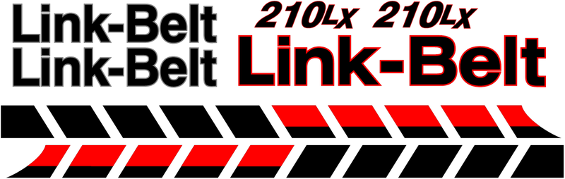 Linkbelt 210 LX Decal Set