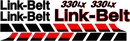 Linkbelt 330 LX Decal Set