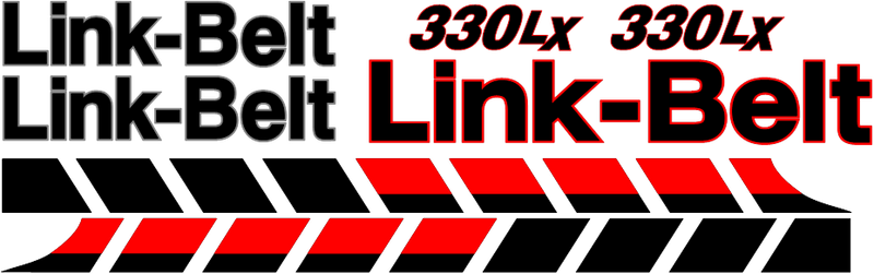 Linkbelt 330 LX Decal Set