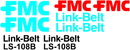 Linkbelt LS108B Decal Set