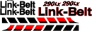 Linkbelt 290 LX Decal Set