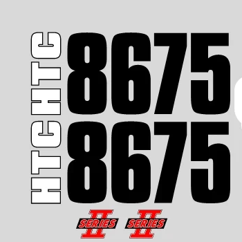 Linkbelt HT8675 II Decal Set