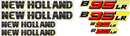 New Holland B95LR Decal Set