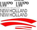 New Holland LW170 Decal Set