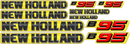 New Holland B95 Decal Set