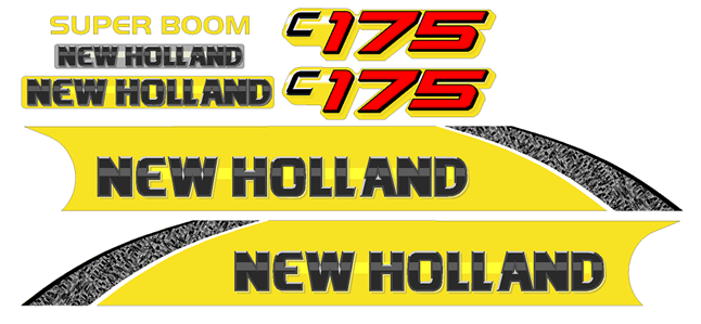 New Holland C175 Decal Set