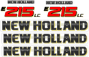 New Holland E215 LC Decal Set