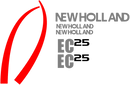 New Holland EC25 Decal Set