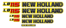 New Holland LB115 Decal Set