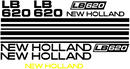 New Holland LB620 Decal Set