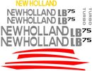 New Holland LB75 Decal Set