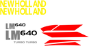 New Holland LM640 Decal Set
