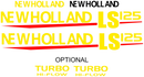 New Holland LS125  Decal Set