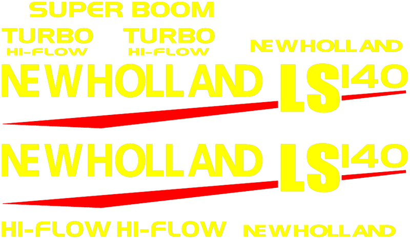 New Holland LS140  Decal Set