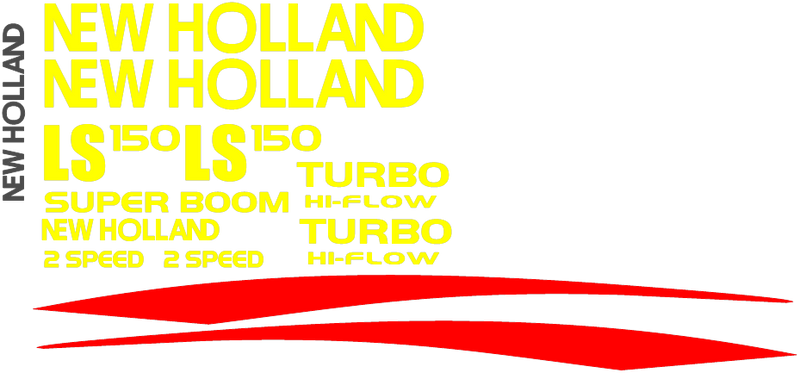 New Holland LS150  Decal Set