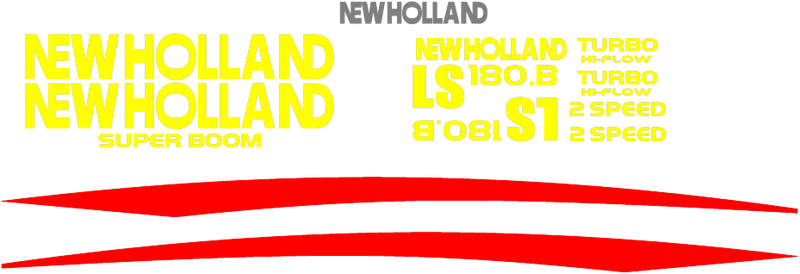 New Holland LS180B Decal Set