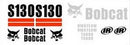 Bobcat S130 Decals