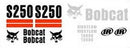 Bobcat S250 Decals