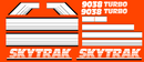SkyTrak 9038 Decal Set