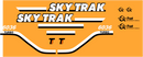 SkyTrak 6036 Decal Set