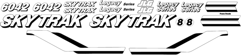 SkyTrak 6042 Decal Set