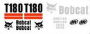 Bobcat T180  Decals