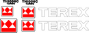 Terex TH1056C Decal Set