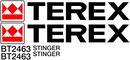 Terex BT2463 Decal Set