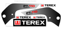 Terex PT110G Decal Set