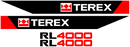 Terex RL4000 Decal Set