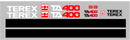 Terex TA400 Decal Set