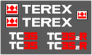 Terex TC35 Decal Set