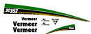 Vermeer SC352  Decal Set