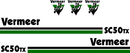 Vermeer SC50TX  Decal Set