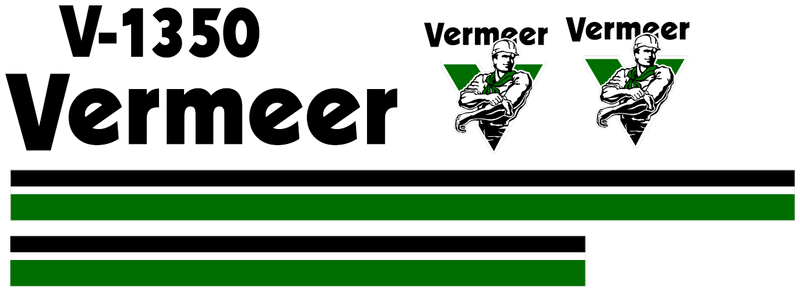 Vermeer V1350  Decal Set
