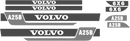 Volvo A25B Decal Set