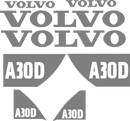 Volvo A30D Decal Set