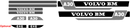 Volvo A30 Decal Set