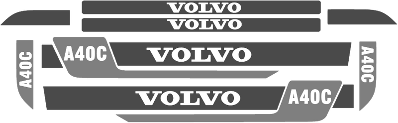 Volvo A40C Decal Set