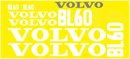 Volvo BL60 Decal Set